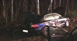 Wypadek na dk63. Sprawca nie był trzeźwy, 24.12.2017 r.