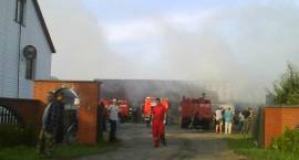 Akcja gaśnicza w Pęchratce Małej w dn. 03.09.2009 r/ Fot. Michał