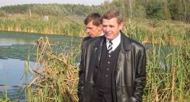 Prezes ZCiW Stefan Piszczatowski oprowadza po oczyszczalni /Fot. GZAW