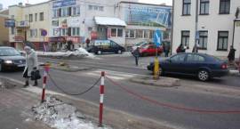 Przejście, na którym w dn. 1.02.2011 około godz. 15.00 doszło do potrącenia pieszej
