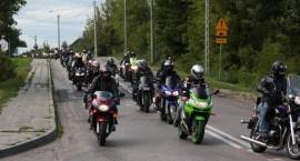 Parada motocyklistów - wjazd do miasta - ul. Łomżyńska /Fot. Grzegorz Zawistowski