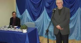 Ireneusz Chyliński (z prawej) i Janusz Kulesza (z lewej) podczas prezentacji nowej...