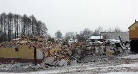 Budowa Obwodnicy Zambrowa. ul. Brzozowa stan na - 8 II 2010 r.