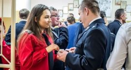 Wigilijne spotkanie w OSP Rutki, dn. 16.12.2017 r., fot. Małgorzata Godlewska