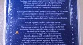 Identyfikator wolontariusza Wielkiej Orkiestry Świątecznej Pomocy 2012