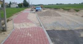 Budowa ul. Wolskiej. Stan prac na 9 czerwca 2010 r.