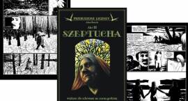 Okładka i dwie strony komiksu pt. Szpetucha /autor Adam Święcki