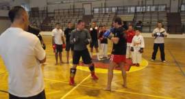 Trening zawodników Mazowiecko-Podlaskiego Klubu Karate z Andrejem Mołczanovem