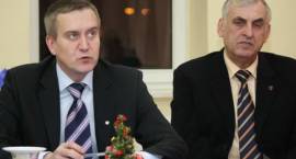 Spotkanie z posłem Robertem Tyszkiewiczem /Fot. Grzegorz Zawistowski, www.zambrow.org