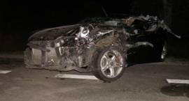 Hyunday po wjechaniu w tył ciężarówki /Fot. SOS ASSISTANCE Marek Rytelewski