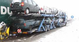 Wypadek na drodze krajowej nr 8 Zambrów-Wyszków, w m. Krajewo Korytki