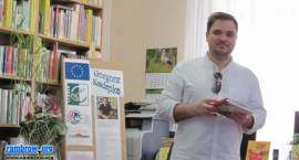 Spotkanie z Grzegorzem Kasdepke w Bibliotece w Szumowie