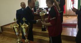 Docenione przez wójta za osiągnięcia sportowe