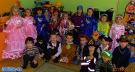 Bal karnawałowy 2013 w Miejskim Przedszkolu Nr 4 w Zambrowie