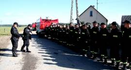 Ćwiczenia bojowe jednostek OSP z terenu Gminy Szumowow w kompleksie leśnym Czerwony Bór
