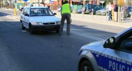 Skutki potrącenia pieszego na przejściu na AWP w dn. 21.04.2011 r.