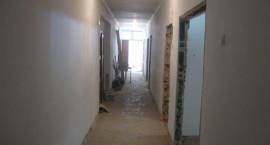 Remont skrzydła budynku SP4. Stan prac na 07.08.2009 r.