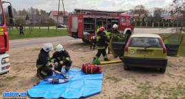 Poraż szkoły i lasu oraz wypadek w Starym Skarżynie