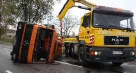 Kolizja drogowa na DK-63 Zambrów - Czyżew