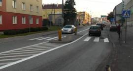 Przejście dla pieszych przy ul. Białostockiej przed zmianami