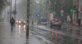 To się naprawdę dzieje. Śnieg w maju!