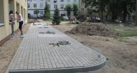 Drenaż terenu przy budynku MP1 w Zambrowie