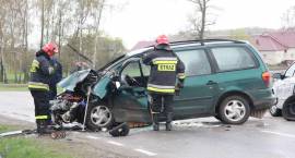 Śmiertelny wypadek na DK 63. Droga zablokowana