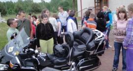 Motocykliści spotkali się z uczniami SOSW
