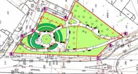 Projekt skweru przy poczcie