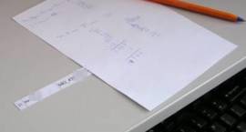 Uczniowie klas I MG1 w Zambrowie pisali testy kompetencyjne w ramach unijnego programu