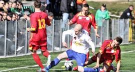 Olimpia Zambrów vs. Legionovia Legionowo w ramach 23. kolejki II ligi wschodniej piłki...