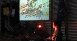 Prezentacja multimedialna o szkole /Fot. GZAW