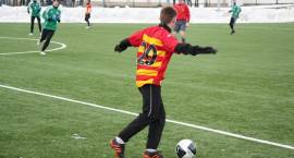 Mecz towarzyski Legia Warszawa ME vs. Jagiellonia Białystok ME na sztucznym boisku w...
