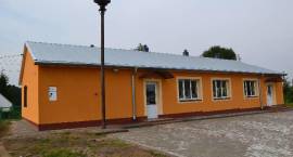 Wyrmontowany budynek Świetlicy Wiejskiej w Dlugoborzu
