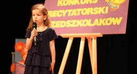 Przedszkolaki recytowały swoje ulubione wiersze