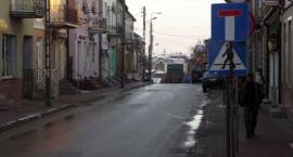 Ulicą Kościuszki nie dojedziemy do mostu! /Fot. 28.11.2007 r. Grzegorz Zawistowski