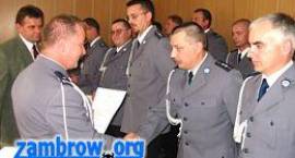 Awansowani zambrowscy policjanci /Fot. GZAW