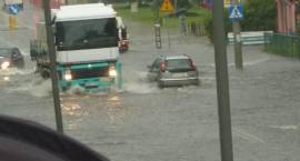 Zambrów i miejscowości na terenie powiatu zalane [foto]