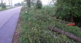 Rozpoczęły się prace przy budowie drogi nr 66, 15 km od Zambrowa - 17.05.2008 r. /Fot....