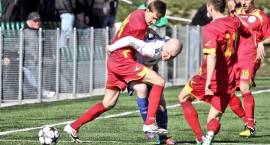 Olimpia Zambrów vs. Legionovia Legionowo w ramach 23. kolejki II ligi wschodniej piłki...