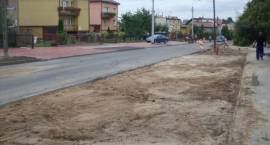 Budowa ul. Obrońców Zambrowa. Stan prac na 7.09.2010r.