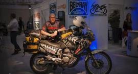 Jednoślad Ernesta Jóźwika na Ogólnopolskiej Wystawie Motocykli w Warszawie