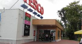 Ewakuacja w Tesco