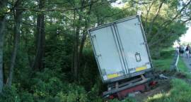 Skutki wypadku na drodze krajowej nr 8 w okolicach Kołak w dn. 2 lipca 2010 r.