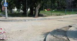 Wjazd na ul.Elektryczną z Al.Woj.Pol. -20.08.2004 r. /Fot. GZAW