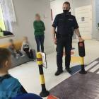 Policjanci spotkali się z przedszkolakami w Srebrnej