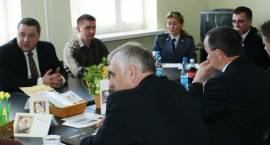 Spotkanie w Starostwie Powiatowym w Zambrowie w zw. z programem Lokalny lider...