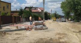 Remont ul. Obrońców Zambrowa. Stan prac na: 11 VIII 2010 r.