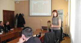 Spotkanie informacyjno - promocyjne w Zambrowie na temat wsi tematycznych /Fot. Anna...