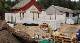 Nowa remiza powstaje w Głęboczu Wielkim